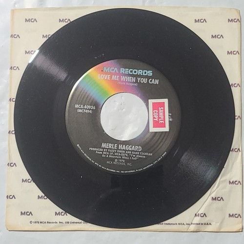 Merle haggard love me when - haggard,