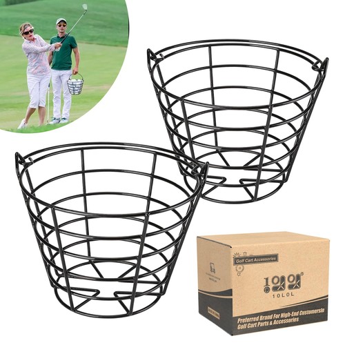 10l0l metal golf ball - metal, bucket