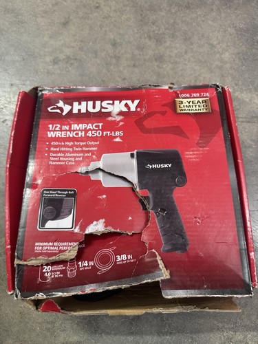 Husky impact wrench - husky, 1/2"