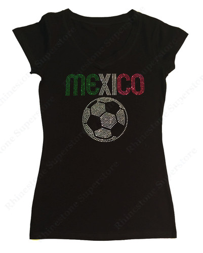 Women rhinestone shirt - women's,