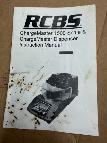 Rcbs chargemaster 1500 - 1500, scale