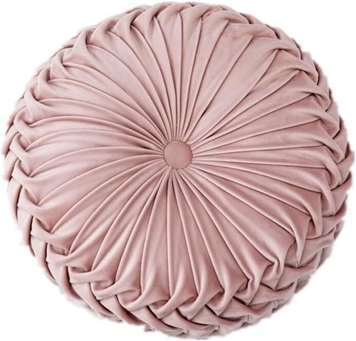 Velvet round pumpkin - pumpkin, sofa