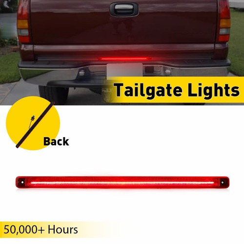 Red led under - led, tailgate