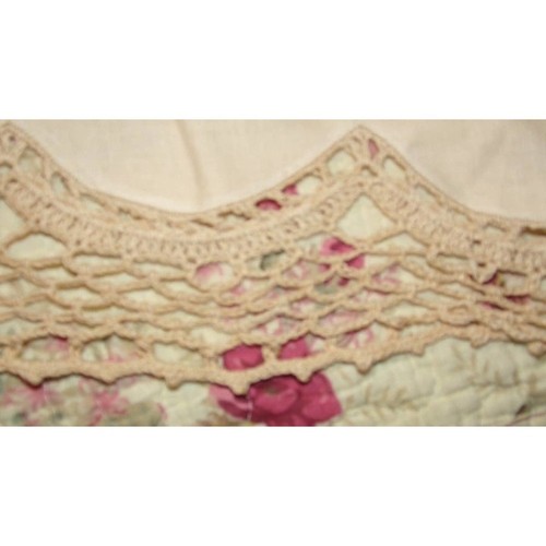 Queen bedruffle white echru - queen,