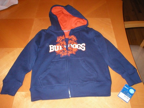 Lightweight hooded boys jacket