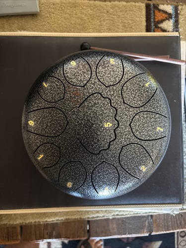 Steel tongue drum new - steel,