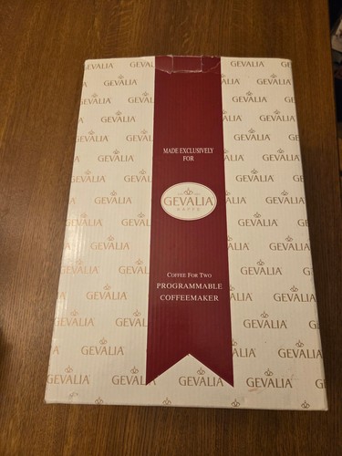 Gevalia coffee maker - for, two