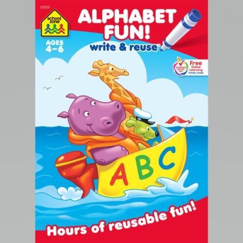 Alphabet fun write and - alphabet, reuse