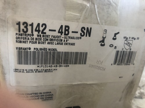 Kohler 13142 sn pinstripe - k-13142-4b-sn,