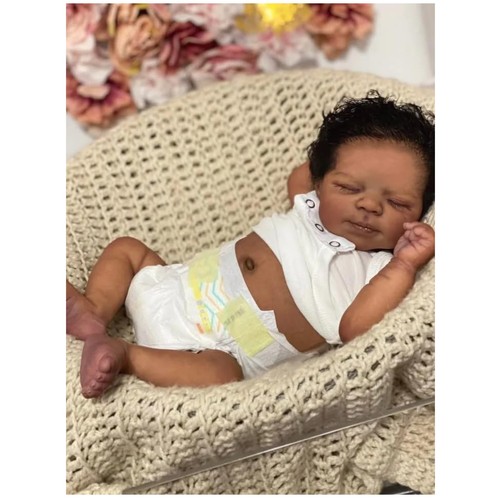 Realistic black reborn - realistic, baby