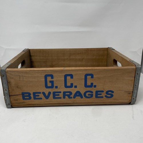 Vintage wooden soda crate - vintage,