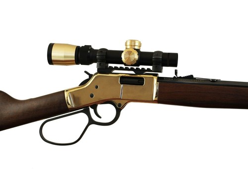 Brass rifle scope for henry - scope,