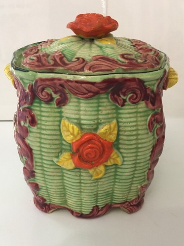 Vintage majolica cookie - hp,