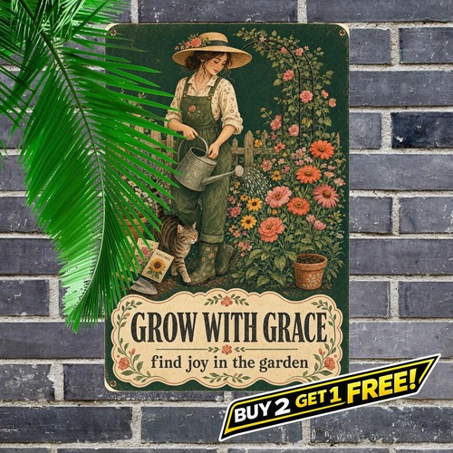 Gardening outside decor she - gardening,
