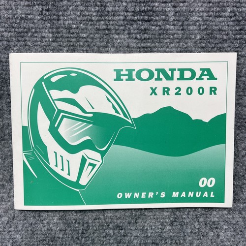 2000 honda xr200r - honda,