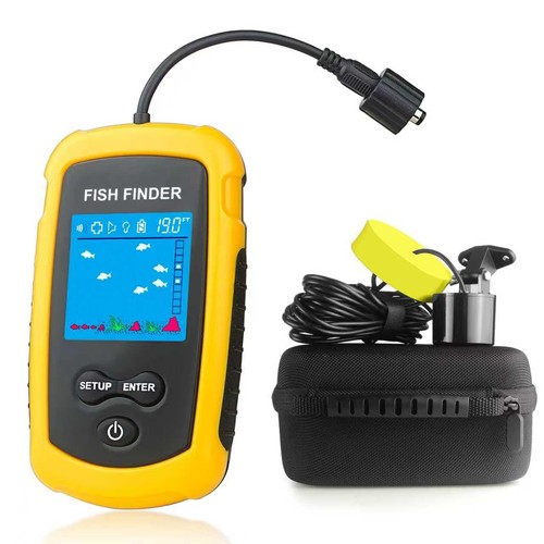 Portable wired fish finder - fish,