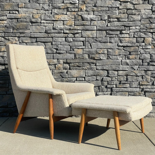Swedish lounge chair - lounge, &