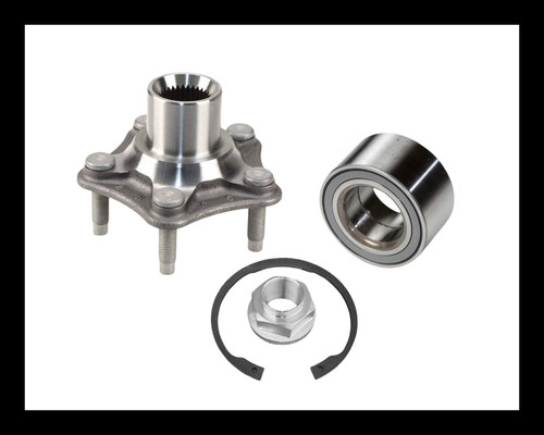 Rear wheel hub and - rear,