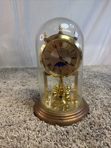 1990 brass bulova miniature - 1990,