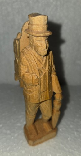 Vintage hand carved wood - hand,