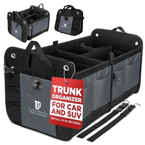 Trunk organizer for car suv - organizer,