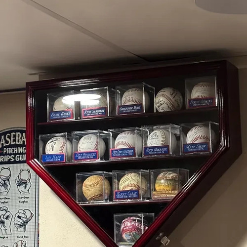 Baseball display case - baseball,