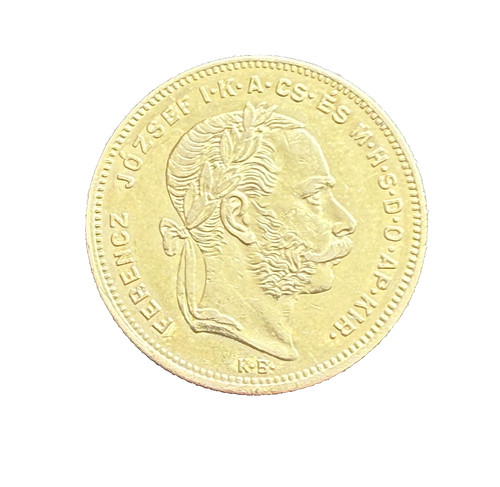 Hungary 1872 gold francs - hungary,