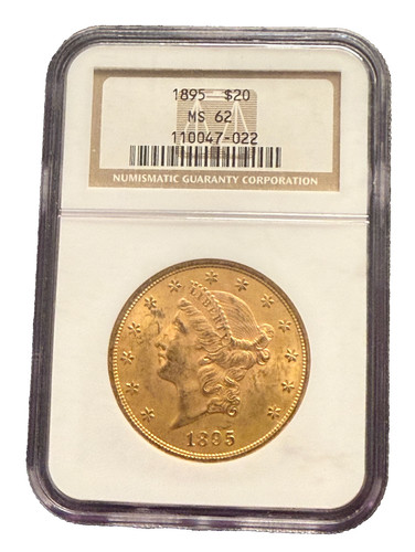 1895 gold 20 - us, $20