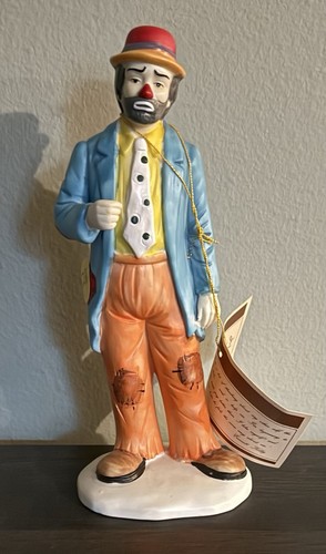 Flambro emmett kelly clown - flambro, jr