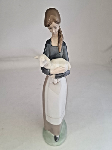 Lladro girl with - lladro,