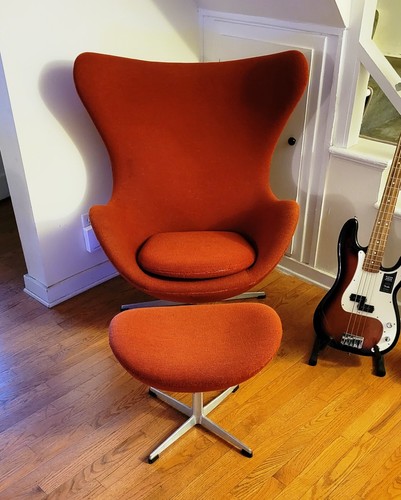 1963 vintage fritz hansen egg - vintage,