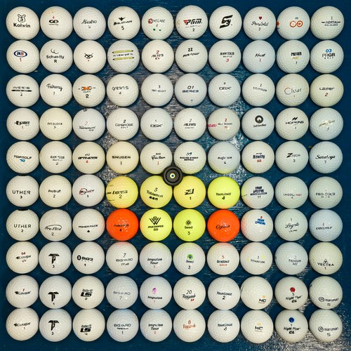 100 used rare golf - rare, balls