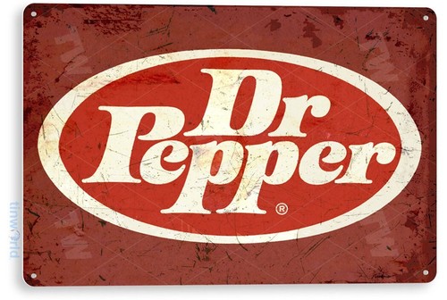 Tin sign pepper old metal - dr,