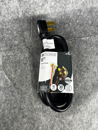 New utilitech 6ft prong - new,