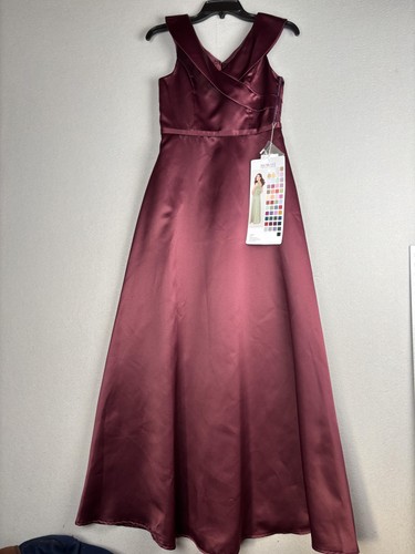 Morilee satin dress womens - satin, 14