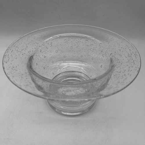 Vintage hand blown - blown, bubble