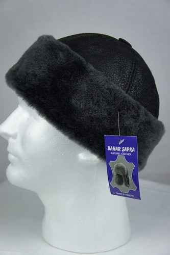 Black gray sheepskin - /gray,