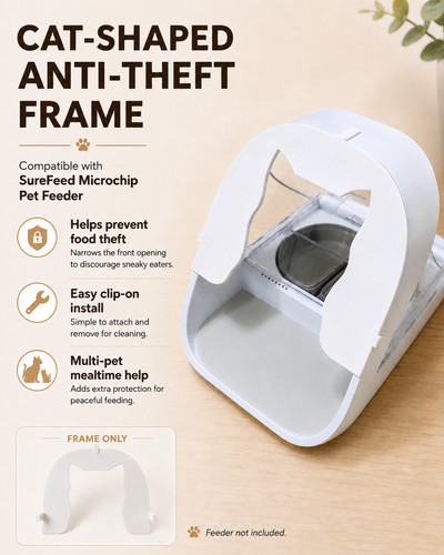 Cat shaped anti theft frame - cat,