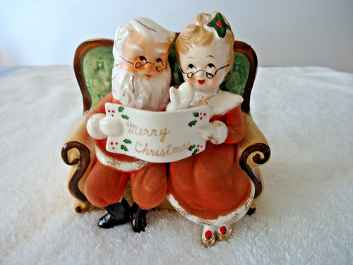 Vintage napco santa - santa, mrs