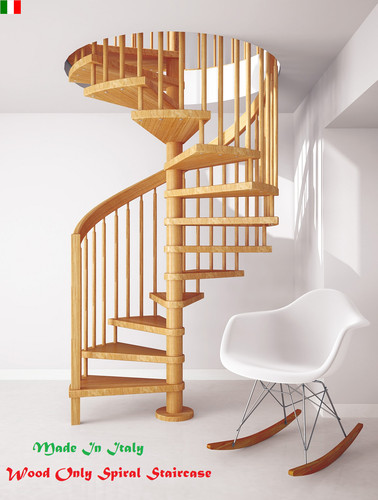 Indoor spiral staircase kit - spiral,