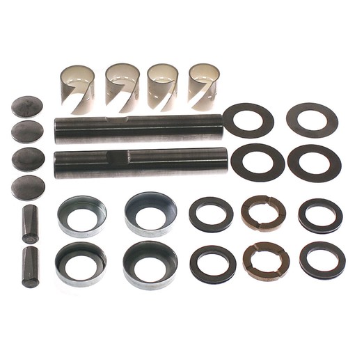 Front steering king pin set - front,