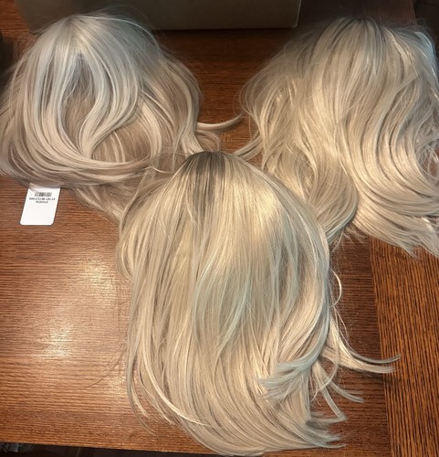 Blonde brown synthetic wigs - blonde,