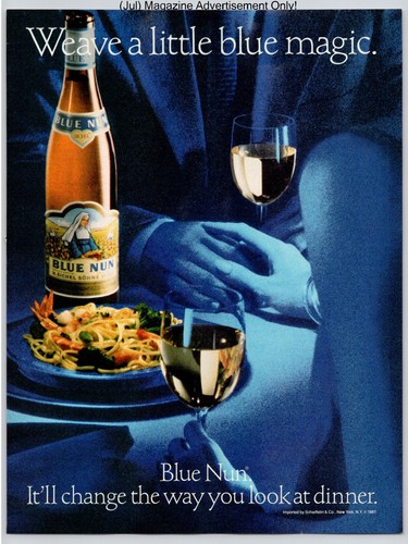 Blue nun white - white, wine