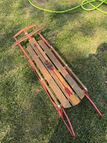 Antique sled - antique,