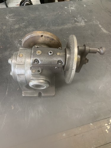 Ellis dividing head indexing - head,