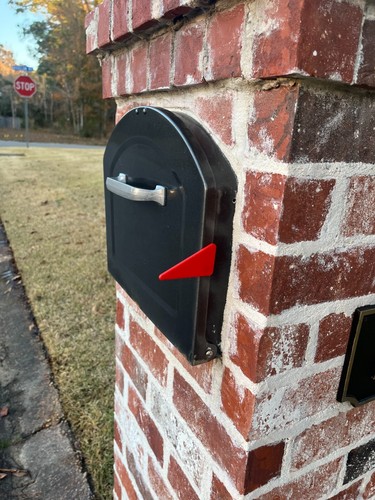 Mailbox flag magnetic red - , no