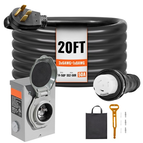20ft amp generator cord and - cord,