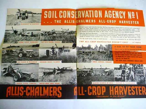Allis chalmers tractor - chalmers, &