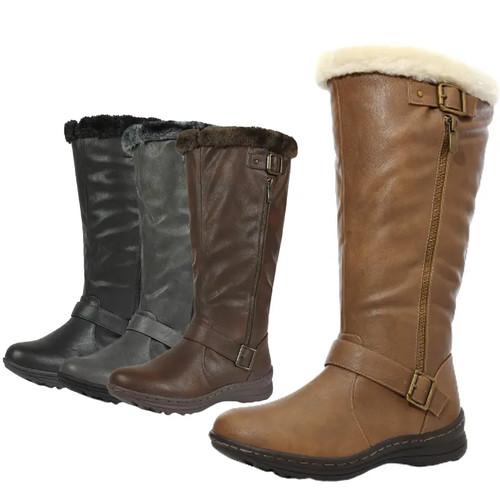 Womens ladies knee high - knee, winter