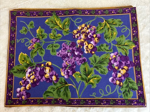 World market fabric placemats - market,